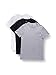 Price comparison product image Diesel Men's UMTEE-JAKETHREEPACK T-shirt, Multicolour (Black/White/Grey 01-0Aalw), XL, Pack of 3