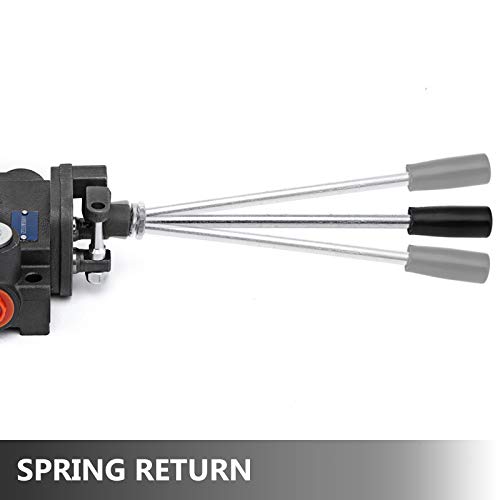 Vevor HYDRAULIC VALVE 2 SPOOL 11GPM Hydraulic Valve 2 Spool Hydraulic Directional Control Valve 11Gpm 3600 Psi Bspp Hydraulic Joystick Control Valve thumb #4