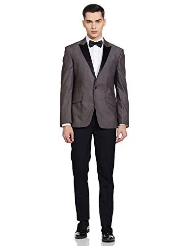 Image of Park Avenue Men's Peak Lapel Slim Fit Blazer