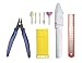 BXQINLENX Professional 33 PCS Model Tools Kit Modeler Basic Tools Craft Set Hobby Building Tools Kit for Gundam Car Model Building Repairing and Fixing (J)