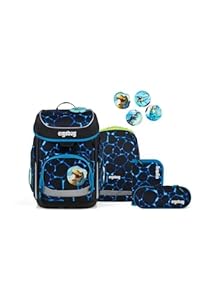 ergobag cubo Set ergonomischer Schulranzen Klassisch 5-teilig 1. Klasse Grundschule