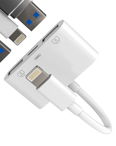 Apple [dP[u iPhone 14 13 OTG 3.0 fAUSB-A|[gJ[h[_[ tbVhCu L[{[h }EXRlN^ J [XeBbN ] hO OA_v^[ Lightning - USBA_v^[