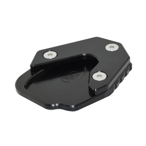 Extension de béquille moto CRF250L pour éviter la chute sur sol meuble