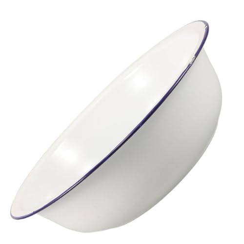 Bassine bain de pieds émaillée contre les pieds fatigués, nettoyage rapide garanti