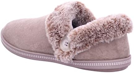 Skechers Women's Cozy Campfire-Fresh Toast Slipper, Dark Taupe, 5.5 | Image 2