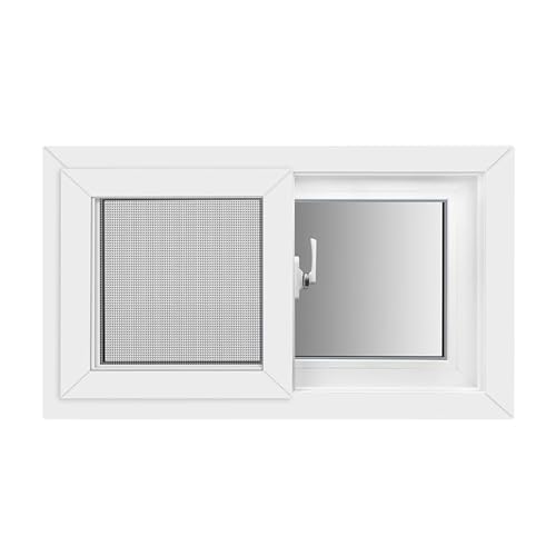 Ventanas de reemplazo para cobertizo con cristal de seguridad horizontal