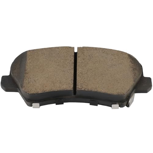 Image of cciyu D1813 D1971 Rear & Front Ceramic Disc Brake Pads Kit For Hyundai For Elantra GT 2017,For Hyundai For Veloster 2016 2017 2019-2021