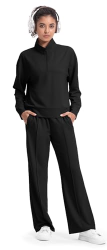 Rdruko Women's Lounge Sets 2 Piece Sweatsuits Tracksuits Travel Airport Fall Outfits 2024 Matching Track Sweat Suit Sets3