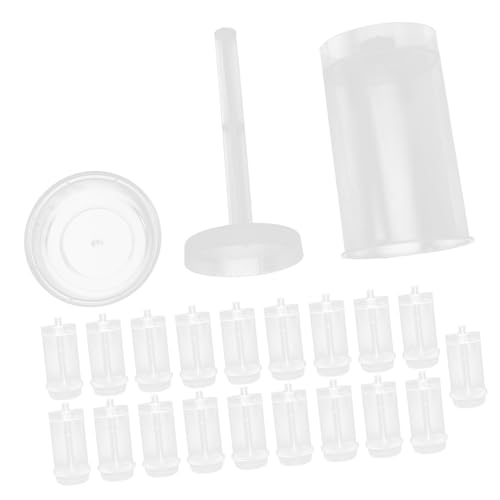 NAMOARLY Pops Containers Cake Push Pop Containers Lids Bulk Plastic for Cake Ice Jelly