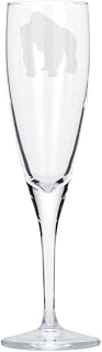 Gorilla Engraved Champagne Glass, Gorilla Glass, Gift for Men, Gift for Women