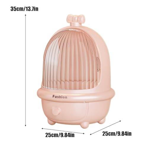 Support de maquillage pour salle de bain anti poussière et ordonné - 6