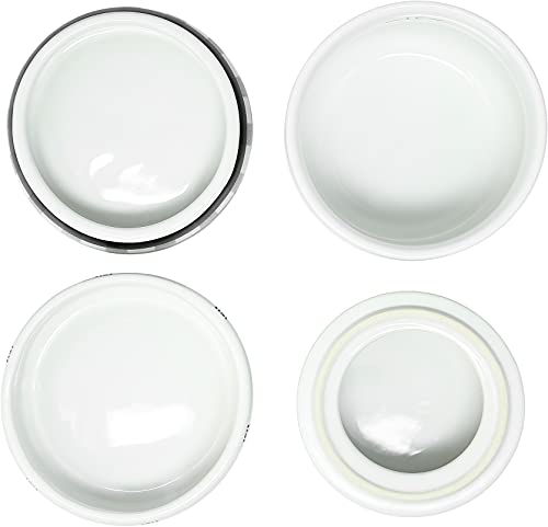 Pavilion Gift Company 83525 Pavilion - 6 Inch X 3.5 Inch Stackable Ceramic Mason Jar Measuring Cup Set Baking Tools 1 thumb #4