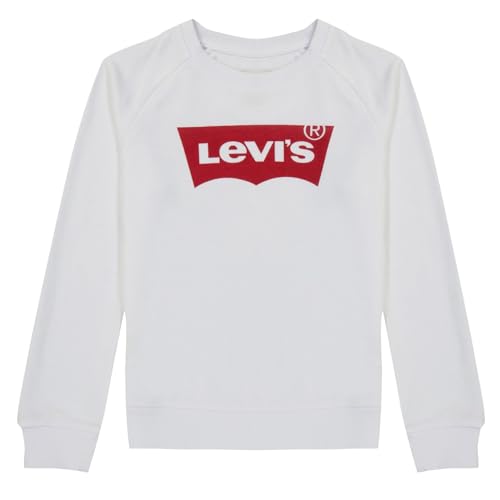 Levi's Lvg key item logo crew Niñas Blanco (White) 10 años