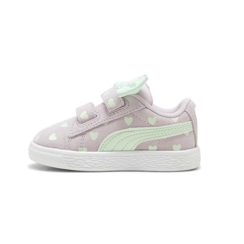 PUMA Toddler Girls Suede Classic Re-Bow Slip On Sneakers Shoes Casual - Purple3