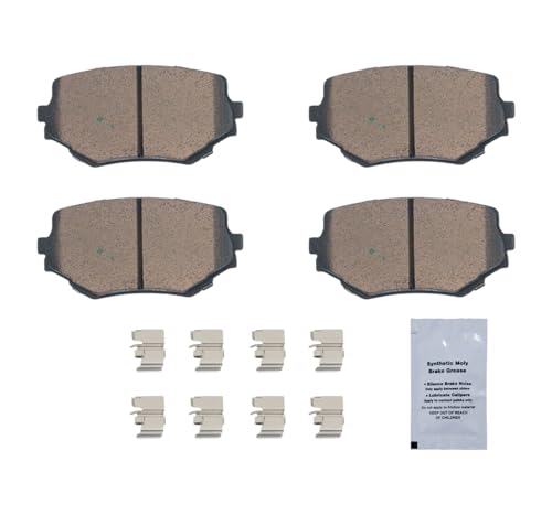 Image of HUSCH D680 Front Ceramic Brake Pads Kit Fit For Suzuki Grand Vitara 1999-2005, For Sidekick 1996-1998, For Suzuki XL-7 2002-2004