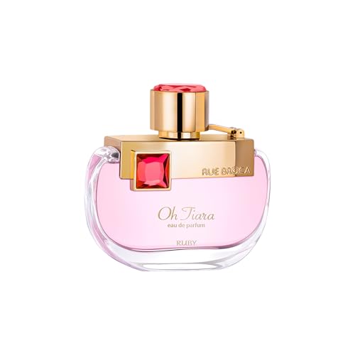 Rue Broca Oh Tiara Ruby Eau de Parfum For Women, 3.4 Fl. Oz – Soft Floral Fruity Musk Fragrance
