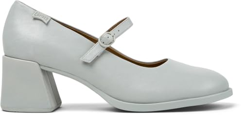 Camper Para Mujer. K201799-002 Zapatos De Piel Kora Gris (39), 5 A 8Cm, Hebilla, Casual - 6