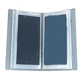 Hintyne Porte Billets de Concert Album pour 80 Billets 9 x 5 Pouces Transparent en polypropylène Compact et Protecteur pour Concerts et d'avion