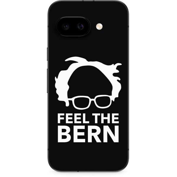 Skinit Decal Phone Skin Compatible with Google Pixel 9a - Feel The Bern Outline Design