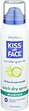 Kiss My Face Dry Spray Deodorant, Cucumber Green Tea, Aluminum Free, 3 Fluid Ounce