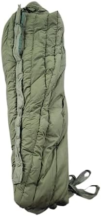 Military Outdoor Clothing Previously Issued US Army Subzero Extreme Cold Down Mummy Sleeping Bag