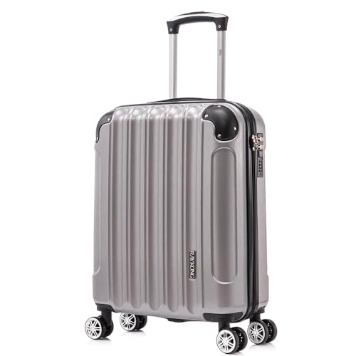 RAYKONG Valise Cabine 55x40x20cm (44L) Polycarbonate -...