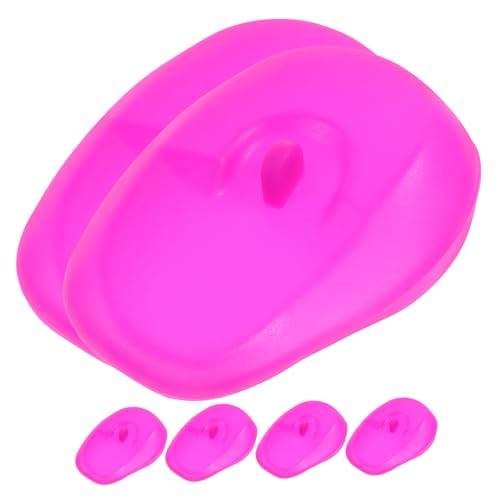 OHPHCALL 6pezzi Copri Orecchie in Silicone Per Tintura Capelli Protezioni Auricolari Per Colorazione Hairstyle Accessori Da Parrucchiere Riutilizzabili