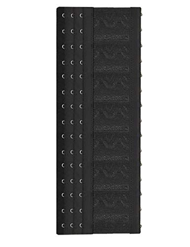Elastic Bra Extender with 15 Hooks and 3/4 Inch Spacing for Comfort and Support