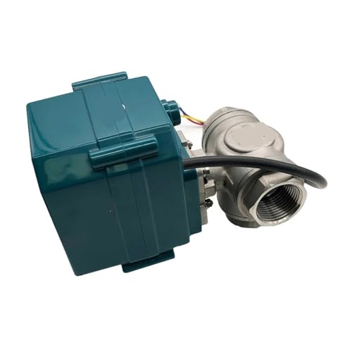 Vanne à Bille électrique DN25 en Acier Inoxydable T Type AC220V
