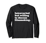 Photo Gallery divertenti filmmaker filmmaking uomini donne o bambini maglia a manica Photo Gallery divertenti filmmaker filmmaking uomini donne o bambini maglia a manica