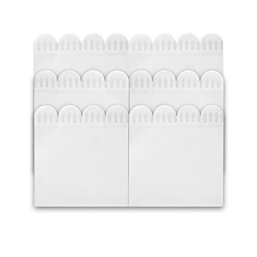Accroches Tableaux Modèle Bandes de Suspension pour Photos Accroche Tableau sans Percer Suspensions pour Photos Bandes de Suspension Résistantes à l'Eau Bandes Adhésives Murales Photos (24 paires) Cover