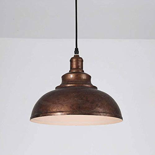 Lámpara de la isla de cocina en hierro forjado estilo loft industrial rústico americano