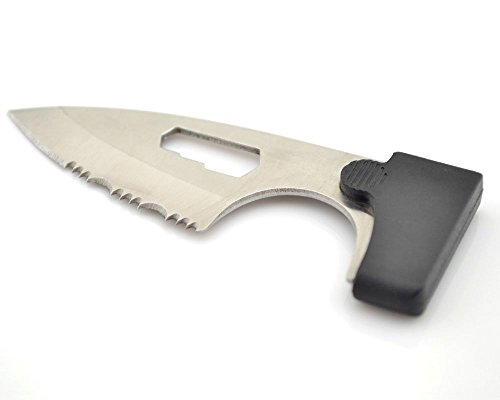 image for Survial Knife - Credit Card Knife Tool [2 Pack] Survival Pocket Knife 