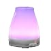 Diffusore di oli essenziali, umidificatore a nebbia fredda con olio aromatico, modalità spray regolabile, chiusura automatica senz'acqua e luci a LED a 7 colori per l'home office