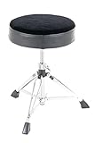 Basix F805160 Sgabello per Batteria, Drum Throne, Tondo