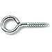 Price comparison product image Merriway® BH01146 (4 Pcs) Zinc Plated Steel Screw-In Eyes, 65 mm (2.5/8 inch) - Pack of 4 Pieces