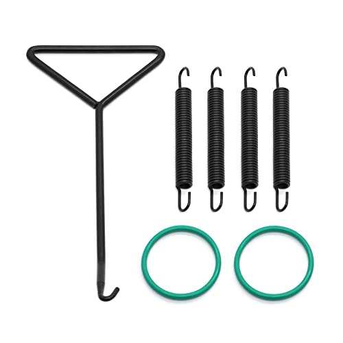  Kit molle e O-ring for tubi di scarico FMF for Yamaha YFZ350 BANSHEE 1987-2006 con estrattore for molle