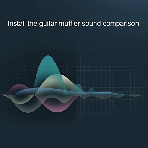 Guitar String Mute, Guitar String Mute Silencer, Silencer Practice Tool Black, Built In Silencer Felt Material