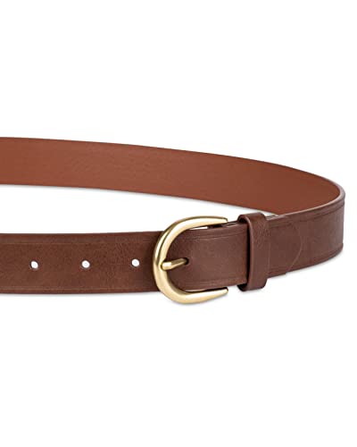 Amazon Essentials Women's Raw Edge Jeans Belt with Wide Waist Strap3