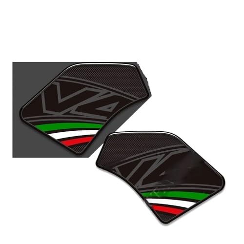 Panigale V4 Protection Réservoir Moto Autocollants Antidérapants Noir