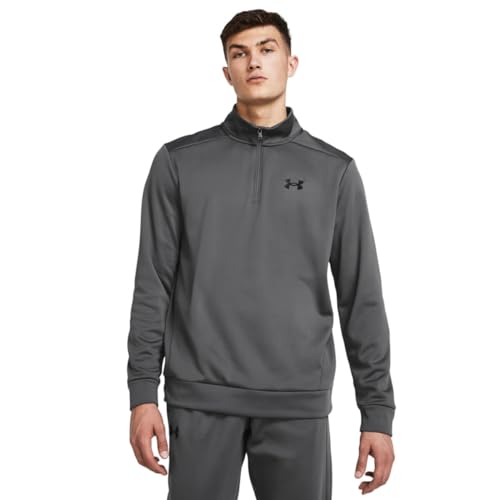 Under Armour Armourfleece 1/4 Zip Homme contre le froid et la transpiration pendant l'effort