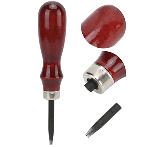 Esquiva De Borda De Couro, 1.0mm De Sândalo Brilhante De Alta Nitidez Amplamente Utilizado Chanfro D