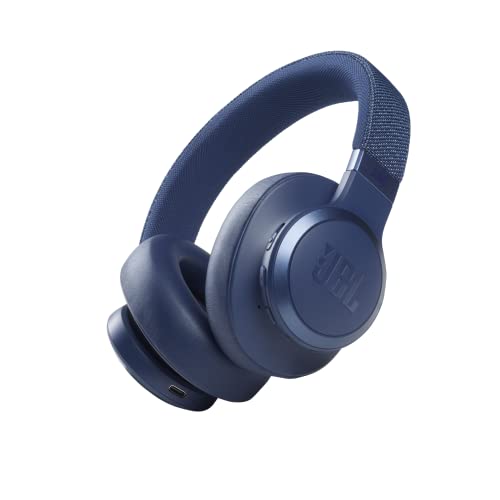 JBL Live 660NC, Smart Adaptive Noise Cancelling Bluetooth Wireless Over Ear Headphones with Mic up to 50 Hours Playtime with Quick Charge, Signature S