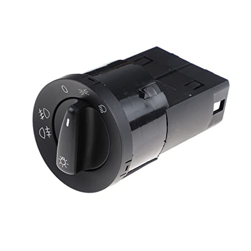 JIERS for VW Bora Golf 4 1998-2005, Headlight Control Switch Fog Light Knob, OEM: 1C0941531