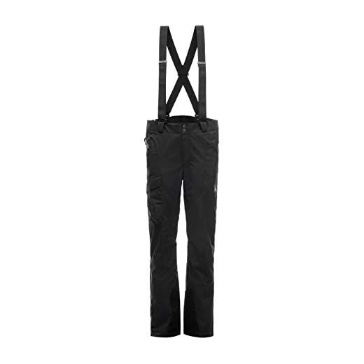 Spyder Herren Men's Sentinel Gore-tex Ski Pant Tailored Fit Skihose, schwarz/schwarz, Medium Short
