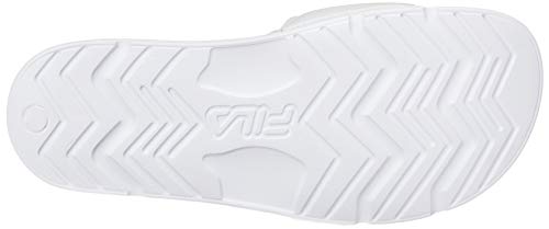 Chinelo F-Beach, Fila, Masculino, Branco/Preto, 41