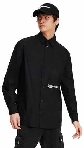 Chemise homme Karl Lagerfeld Jeans coupe régulière pour le bureau