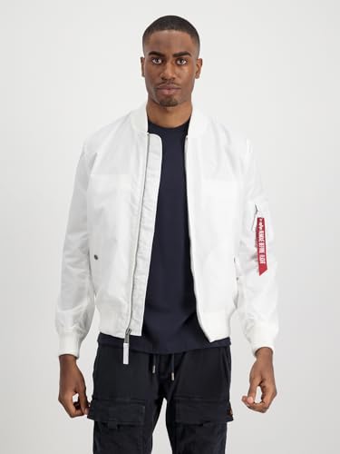 Alpha Industries Herren MA-1 TT, White, XS – Ansicht 2