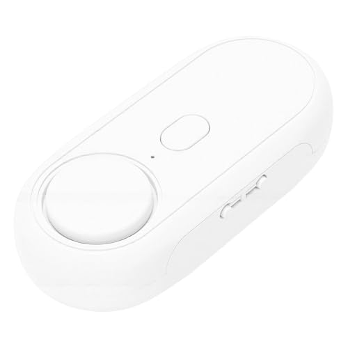 Yanmis Alarme Antivol à Vibration pour Portes et Fenêtres, Volume Réglable de 65 à 120 DB, Détecteur de Bris de Glace, 5 Niveaux de sensibilité, pour la sécurité...