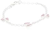 Funkelnde Kristalle ZEEme for Kids Kinder Armband Silber 925 Sterling Silber Schmetterling 16/14cm Kristall pink 299260046-16-1